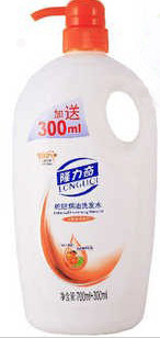 隆力奇蛇胆焗油洗发水（700ml加送300ml)