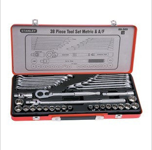 Stanley 12 5MM 1 2 Iron Box Tool Group set of 38 pieces for a comprehensive set of sets 89-505-Taobao