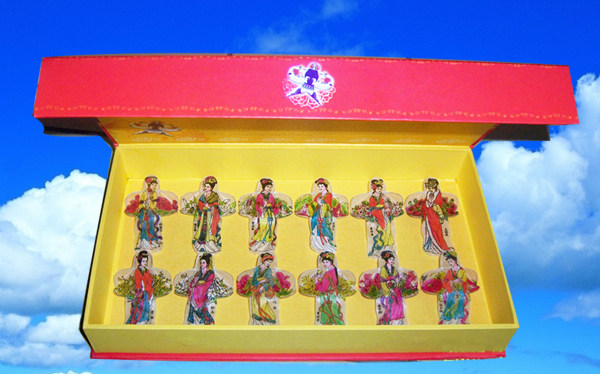 Weifang Red Building Dream Duojin Hairpin Hand-painted Silk Silk Kite To See Gift Kite Beautiful Gift