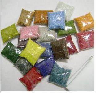 Cross stitch tool wholesale Domestic embroidery beads rice beads cross stitch special embroidery beads