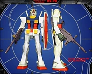 GUNDAM-0079-RX78 tạo mô hình cho robot hướng dẫn sử dụng mô hình âm thanh nổi 3D bằng giấy DIY - Mô hình giấy