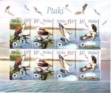Polish small version of the WWF bird fish hawk brand new
