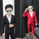 Giáng sinh chủ nhà phù hợp với cậu bé da đen phù hợp với cậu bé hiệu suất phù hợp với nam hoa cô gái phù hợp với váy áo vest bé trai 1-2 tuổi Váy trẻ em
