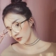 Retro kim loại khung kính lớn văn học khung kính tròn khung nữ thủy triều phẳng gương bảo vệ bức xạ kính khung với nam