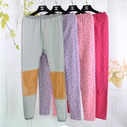 Mùa thu và mùa đông quần mùa thu đến đầu gối chăm sóc mới womens bông cotton quần mùa thu satin quần mùa thu dày xà cạp cơ thể sửa chữa ấm quần lót một mảnh.