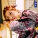 Áo kimono nữ dài Nhật Bản yukata cotton áo choàng dịch vụ ảnh cosplay hiệu suất quần áo phong cách Nhật Bản