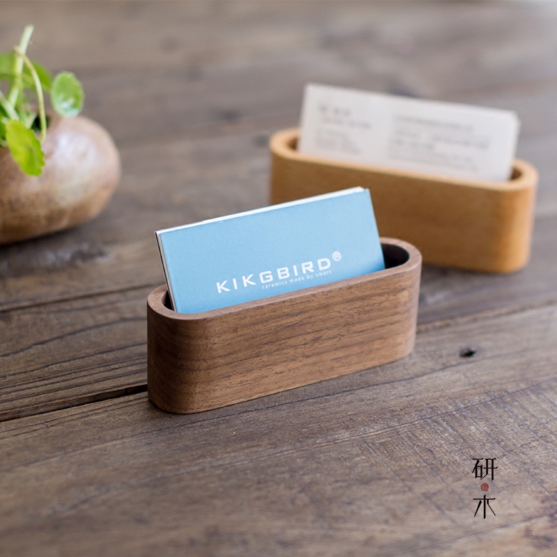 Creative Business Card Holder Business Card Holder Wooden Simple