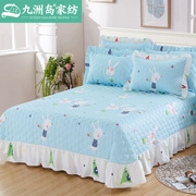 Cotton thành viên giường treo lên / ba mảnh bông bông bông pad quilting tấm dày kang Hàn Quốc chăn - Trải giường