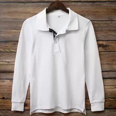 Cotton comfortable long-sleeved T-shirt unisex Inter foreign language Southwest School uniform the same paragraph