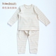 Quần cotton màu bé tay dài phù hợp với chất liệu cotton bó sát thoải mái nam nữ đồ lót mùa thu đồ lót do bo tre em Quần áo lót