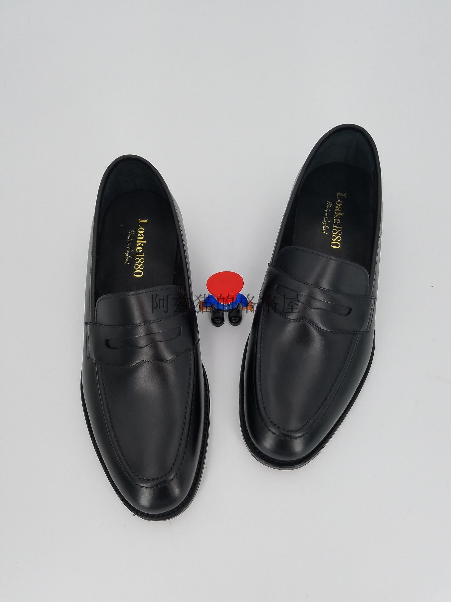 Loake 1880 英产手工现货Whitehall 乐福款皮鞋婚鞋