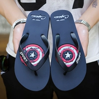 Dép cá tính Nam 2018 Mùa hè Dép xỏ ngón mới Giày nam đế mềm dép quai ngang adidas