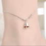 Chính hãng s925 sterling bạc nhỏ vòng chân nữ trang sức chân quá cảnh Phiên bản Hàn Quốc của món quà sinh viên thời trang đơn giản - Vòng chân vòng đeo chân cho nữ