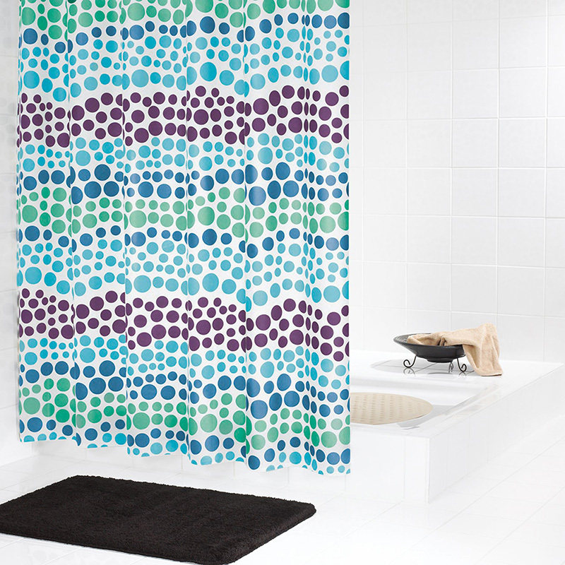 RIDDER Reid Dot point drop series bath curtain upscale European-style bath curtain German import bath curtain distribution EVA