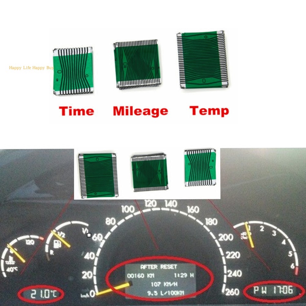 Dead Pixel LCD Repair Ribbon For Benz W210 W208 W208 W202 Penserline