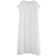 Váy mới màu đỏ văn học của phụ nữ mùa xuân và mùa thu váy Tân Cương cotton và vải lanh du lịch cotton và vải lanh váy dài nhỏ váy trắng - váy đầm