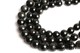 Three stones diy handmade natural obsidian semi-finished loose beads single bead obsidian beading material 4mm-12mm