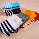Quần lót nam bằng vải cotton Thanh niên eo thấp quần mỏng Thủy thủ neo boyshort cotton đồ lót gợi cảm quần lót nam sexy Vòng eo thấp
