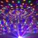 led lantern rotating colorful color changing flashing lights string lights starry bedroom live broadcast room layout decoration flashing lights