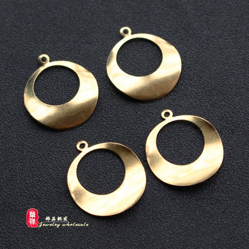 Металлический аксессуар, медные аксессуары, латунные серьги, подвеска, 20мм