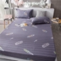 Giường cotton 笠 Cotton twill mat nệm trải giường đơn mảnh trải giường Simmons bảo vệ giường 1,5 / 1,8m Ga chun chần Everon