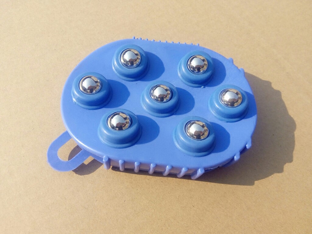 包邮正品新款按摩刷美体七龙珠按摩器美体刷按摩珠经络刷七珠刷