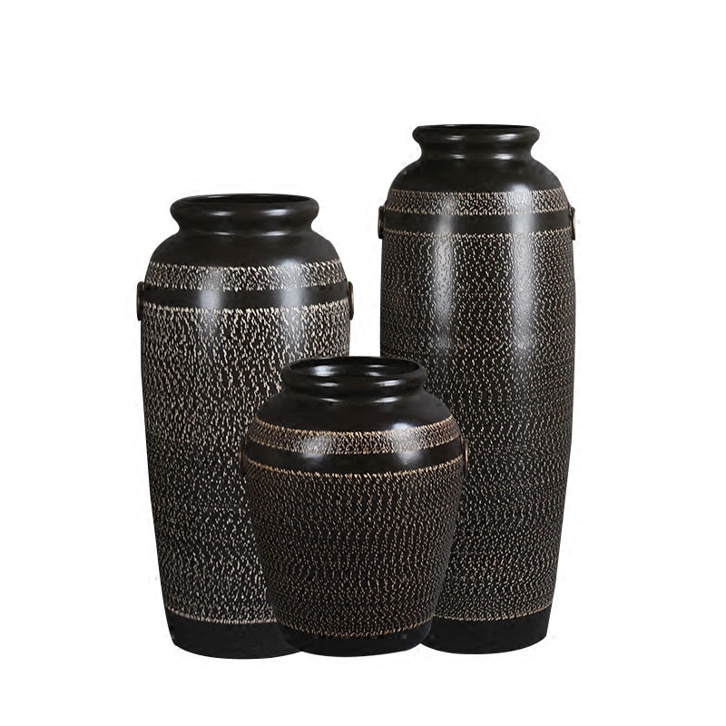 Jingdezhen ceramic restoring ancient ways of large vase suit furnishing articles up dry sitting room simulation European vase vase