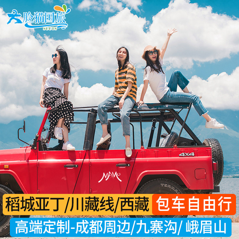 318 Sichuan-Tibet line tour chartered car Tibet tour Daocheng Yading Sedara Lhasa Nyingchi Ali south line chartered car