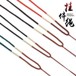 제이드 제이드 펜던트 밧줄 목걸이 로프 펜던트 로프 구요 냐인 부처 펜던트 로프 다이 핸드 짠 밧줄