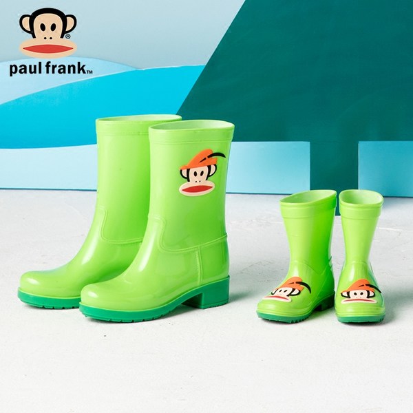 Paul Frank 大嘴猴 儿童亲子时尚雨鞋 雨靴 天猫优惠券折后￥39包邮（￥69-30）多色可选
