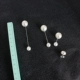 Hàn Quốc đơn giản ngọc trai hoang dã pin pin trâm chống ánh sáng pin cardigan khóa cổ áo pin khăn choàng khóa phù hợp với nữ ghim cài áo vest nữ Trâm cài