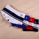 Quần lót nam bằng vải cotton Thanh niên eo thấp quần mỏng Thủy thủ neo boyshort cotton đồ lót gợi cảm quần lót nam sexy Vòng eo thấp