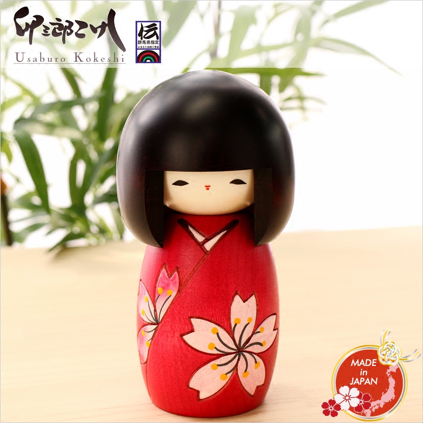 日本代購卯三郎花櫻匠人手作人偶擺件日本伴手禮和風置物