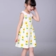 Váy bé gái cotton lớn và vừa công chúa Váy bé gái mùa hè Váy bé gái mỏng quần áo mới 3-8-12 tuổi váy em bé Váy