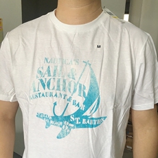 Футболка мужская 美国正品 nautica 诺帝卡男士纯棉圆领t恤短袖t恤 现货