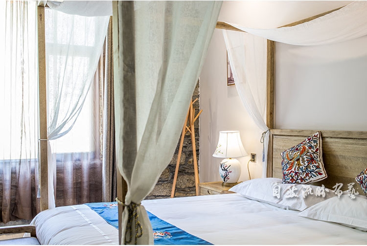 Hitch Hemp Yarn Southeast Asian Wind American Nordic Wind Chinese Folk Hotel Shelf Bed Mantle Bedroom Decorated Yarn Mantle