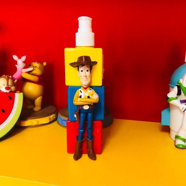 Animation cartoon toy story toy bass hudi trish character stereo bath bottle hand sanitizer container bottle