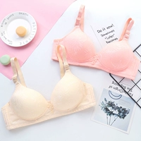 Đồ lót lụa thỏ nữ (mềm mại) thoải mái điều chỉnh ren ngực nhỏ mỏng gợi cảm không có áo ngực quần lót nam thun lạnh
