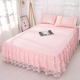Váy ngủ công chúa Hàn Quốc Váy đơn mảnh Tấm ren 1.8x2.0x2.2m Giường đặt mùa hè váy giường đẹp	 Váy Petti