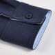 Áo sơ mi nam dài tay mùa thu nam sửa chữa áo thun cotton cơ thể nam khâu áo sơ mi polo
