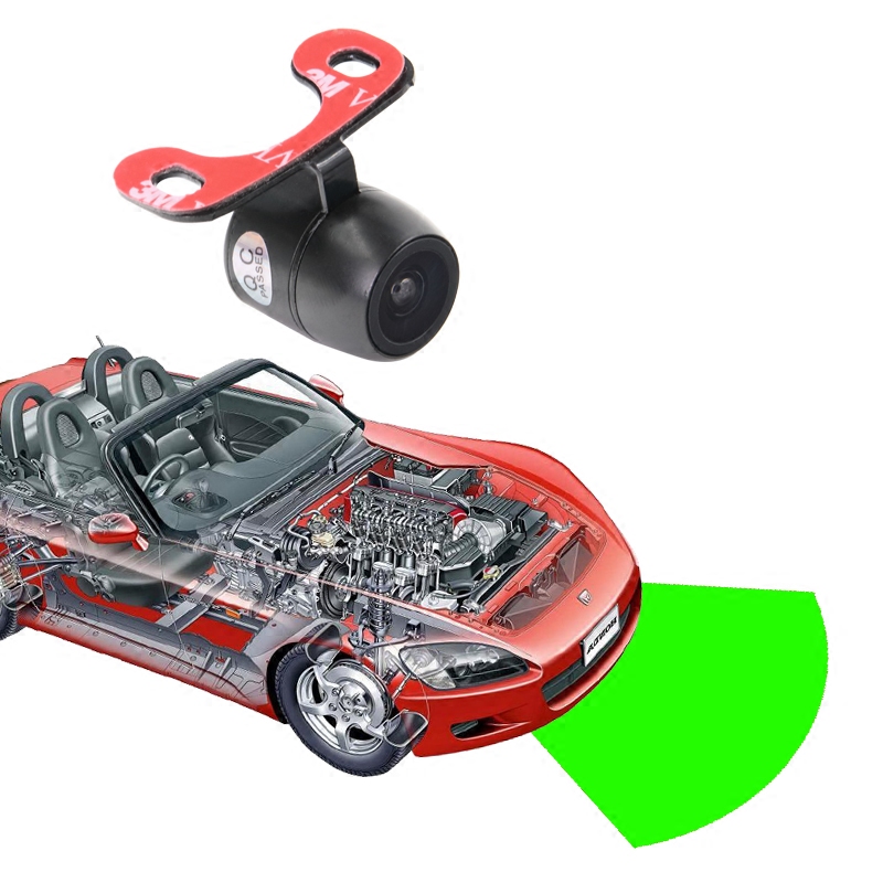 Car front camera HD ND NO lossless installation BMW mouth AHD ultra - definite wide - angle waterproof universal