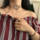 [Grandma] Funny Funny Tóm tắt khuôn mặt phác thảo mở vòng Châu Âu và Mỹ Retro Vòng cá tính đơn giản nhẫn Nhẫn