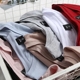 Mùa thu 2018 phiên bản Hàn Quốc mới của áo cổ tròn cỡ lớn rộng bằng vải cotton cotton đáy rách áo sơ mi nữ tay dài áo thun nữ áo phông có cổ nữ Áo phông
