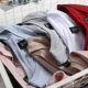 Mùa thu 2018 phiên bản Hàn Quốc mới của áo cổ tròn cỡ lớn rộng bằng vải cotton cotton đáy rách áo sơ mi nữ tay dài áo thun nữ áo phông nữ rộng Áo phông