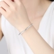Vòng tay bạc 999 chính hãng nữ sinh viên đơn giản chân bạc trang sức tre phần vòng tay bạc gửi mẹ bạn gái vòng tay trầm hương Vòng đeo tay Cuff