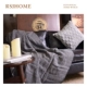 Casual len cashmere gia đình chăn thảm Bắc Âu chăn đan gió phòng ngủ sống sofa ngủ say sưa chăn ban công nhỏ - Ném / Chăn chăn nhung tuyết muji Ném / Chăn