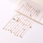 2019 mới không phai chuông thép titan vòng chân nữ mô hình phiên bản Hàn Quốc của sinh viên đơn giản Sen gợi cảm chân chuỗi mắt cá chân chuỗi - Vòng chân phụ kiện thời trang nữ