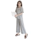 Tháng quần áo mùa hè mỏng phần sau khi sinh đồ ngủ bà bầu cotton quần áo cho con bú mùa hè phần mỏng cho ăn quần áo dịch vụ nhà hộ sinh - Giải trí mặc / Mum mặc quần lót bầu Giải trí mặc / Mum mặc