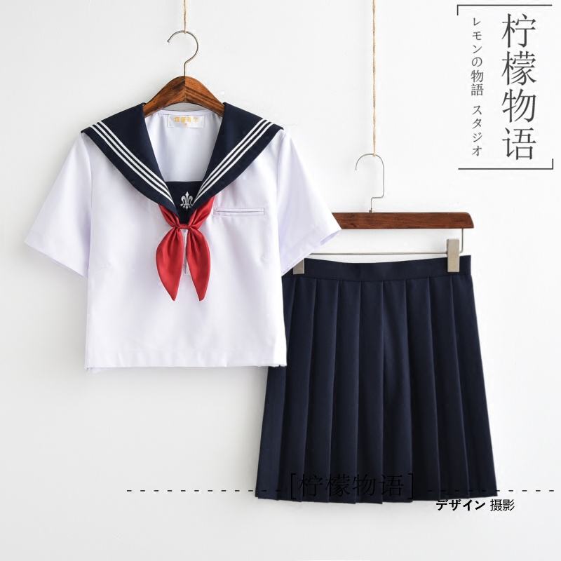 jk uniform college style suit Japanese orthodox soft girl dress Cyanotic sailor suit Japanese Kansai lapel long sleeve female student