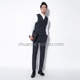 2017 mùa thu mới denim màu xanh rắn quần tây nam phiên bản Hàn Quốc của thời trang tự tu luyện phù hợp với quần tây quần tây kaki nam Suit phù hợp